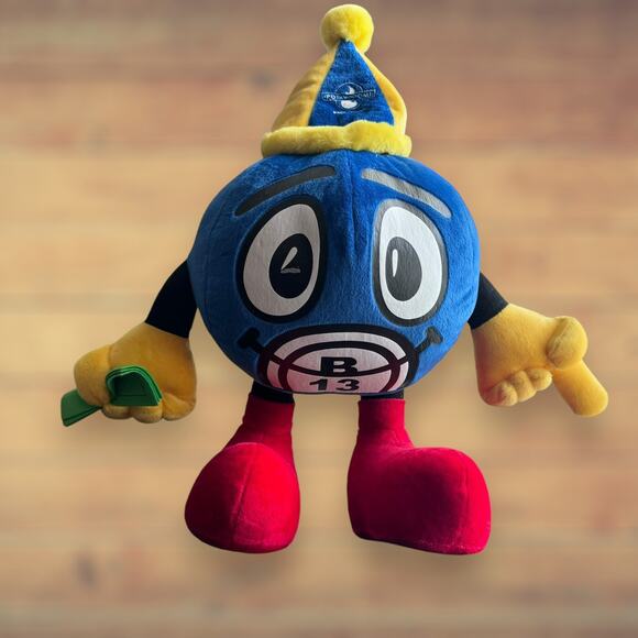 RARE Self Standing Potawatomi Casino Mascot Bingo Ball PLUSH Milwaukee Wisconsin - Picture 6 of 16